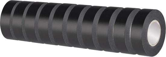 Tappetina isolante a rullo 19x25mm nera - materiale isolante auto