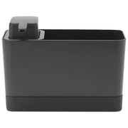 Brabantia 302602 Set organizer per lavello con dispenser sapone 200 ml Grigio scuro