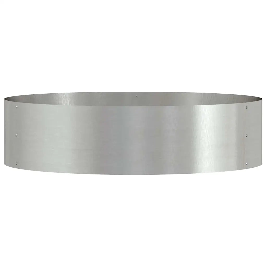 Anello per vaso Argento 80 x 80 x 20 cm Acciaio inossidabile 873628