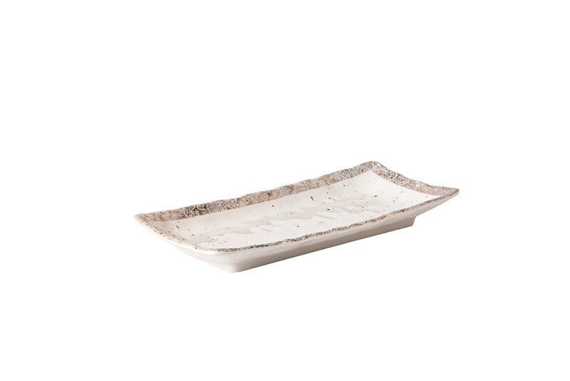 Vassoio piatto rettangolare in melamina enjoy 28,5 x 13 cm