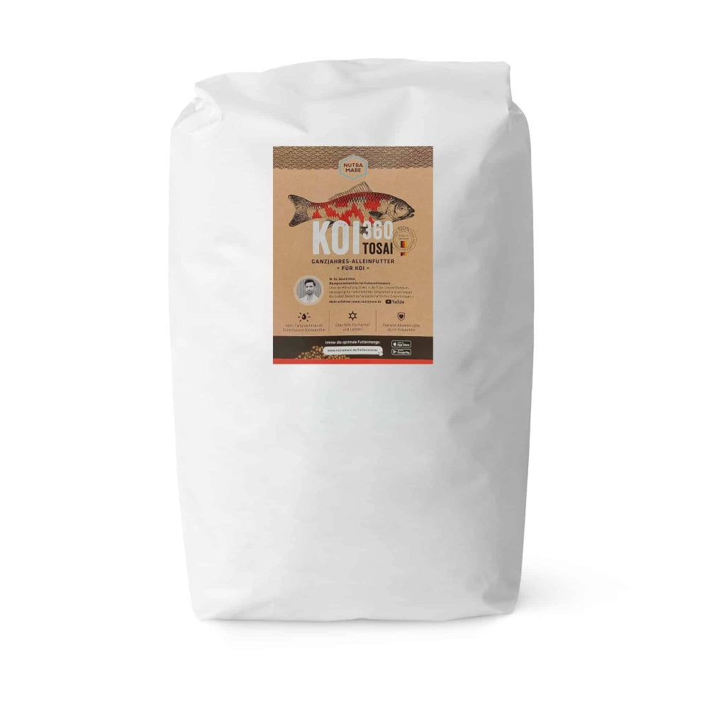 Nutramare Koi360 Swim Tosai Ø2,5mm 10kg - pellet galleggianti Premium per giovani carpe
