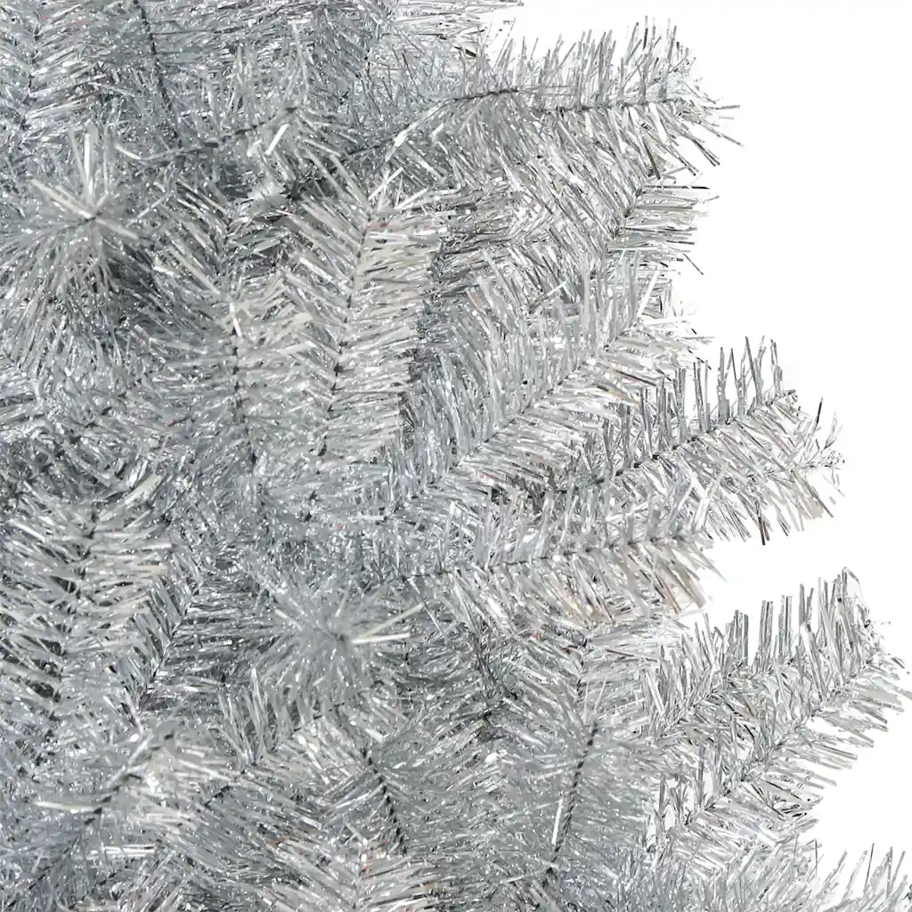 Albero di Natale Artificiale con Supporto Argento 150 cm PET cod mxl 17006