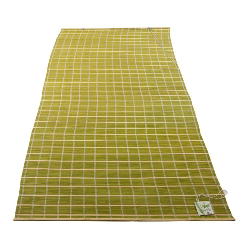 Set di 6 Tende Bambu'120x260 Verde Naturale Bb90esa -ajz