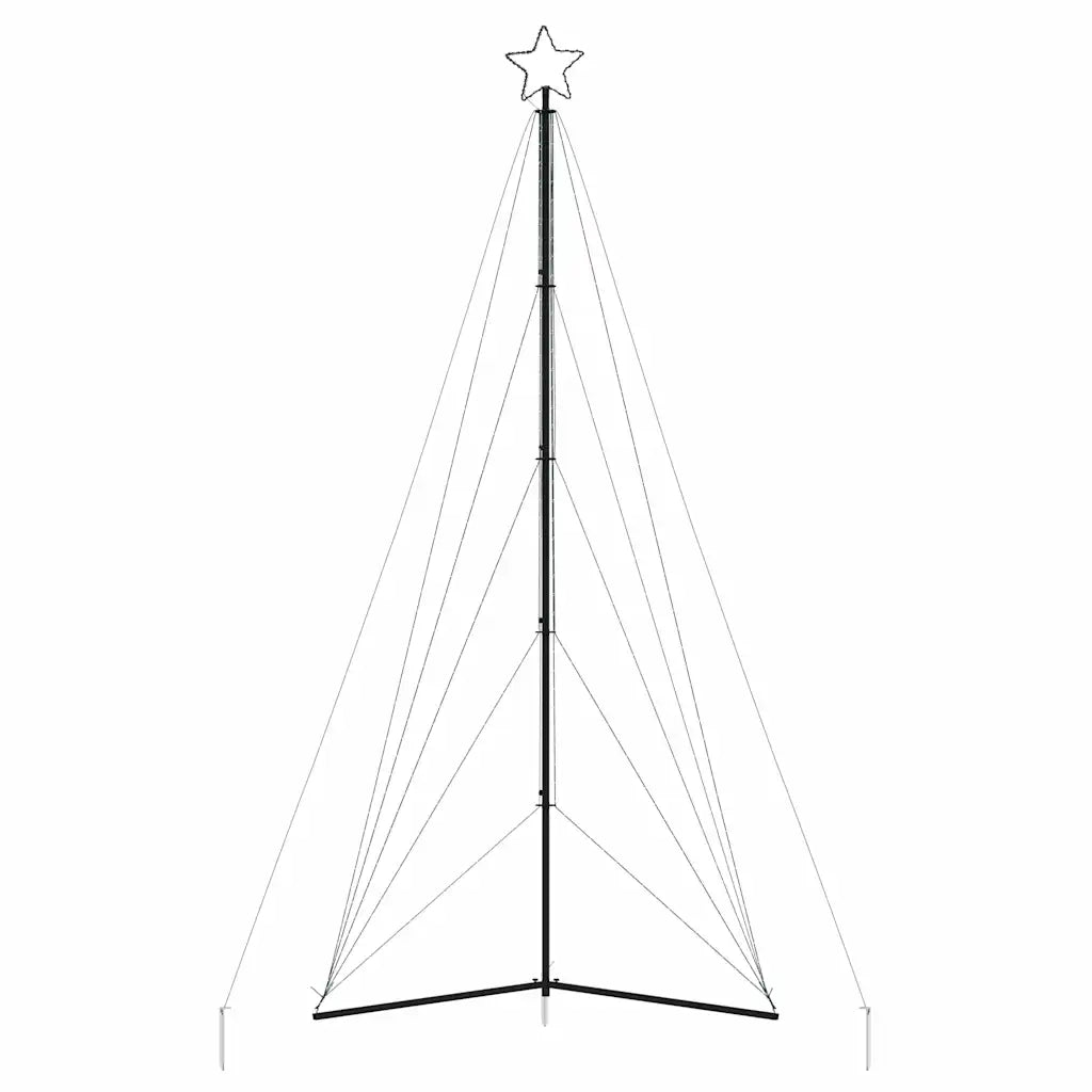 Albero di Natale a LED 615 LED Bianco Caldo 404,5 cm