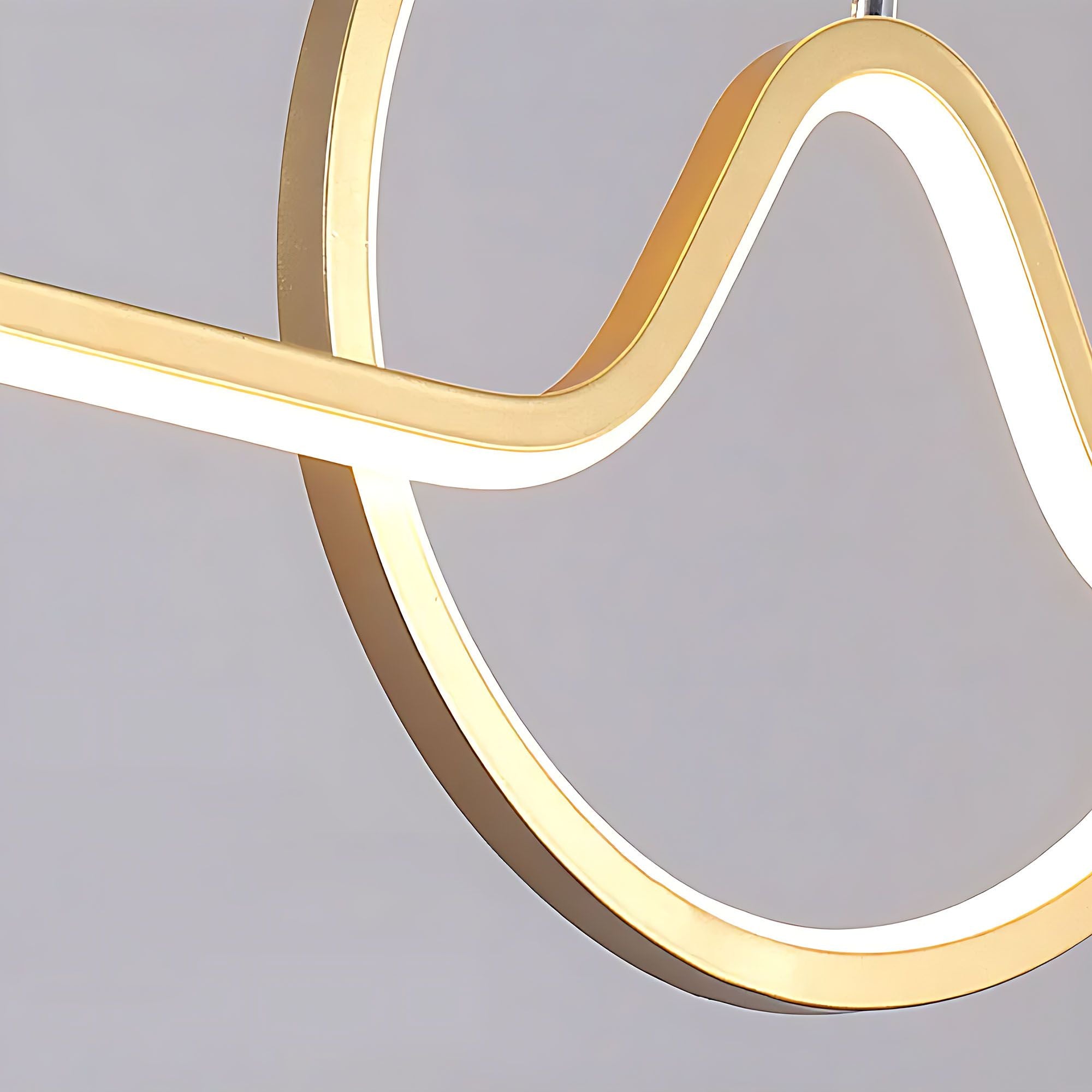 Lampada Led Lhj022-cp 120 Cm Gold