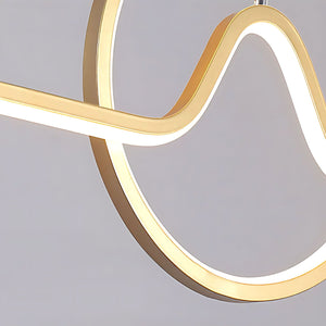 Lampada Led Lhj022-cp 120 Cm Gold