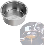 Filtro caffè per 2 tazze Capacità - Riscaldabile - In acciaio inossidabile - Adatto per portafiltro da 51mm - Facile da pulire - Duraturo e sicuro - Filtro caffè