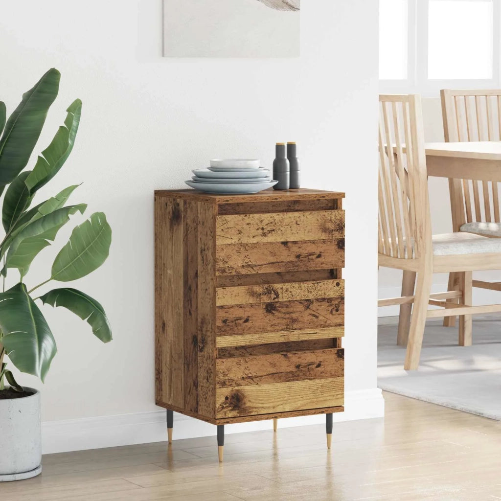 Credenza | Madia | Buffet da pranzo | Armadio da pranzo Legno vecchio 35 x 40 x 70 cm Legno multistrato