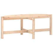 Tavolino da salotto | Tavolino da caff¨¨ | Tavolino da Soggiorno 118x63x45 cm in Legno Massello di Pino