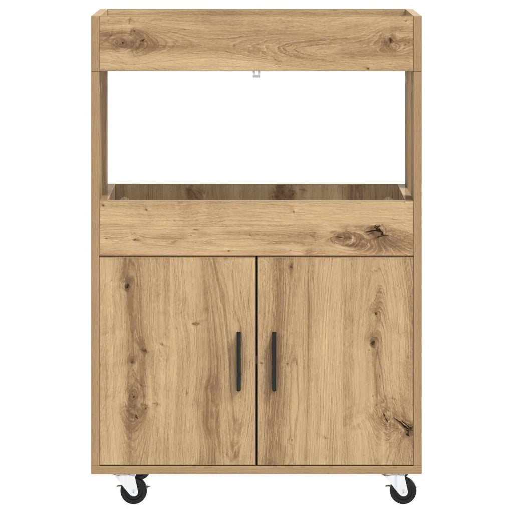Carrello da Bar Rovere Artigianale 60 x 39.5 x 89 cm 8015685