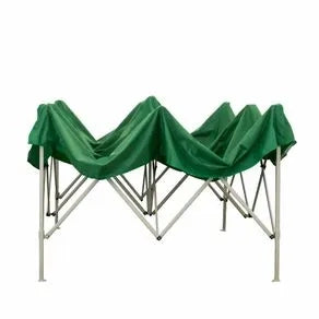 Gazebo tenda 3x3 verde richiudibilerapido a fisarmonica impermeabile per mercatini fiere giardino