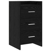 Comodini Rovere Nero 40 x 36 x 70 cm Legno ingegnerizzato 8011028