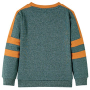 Felpa da Bambino Verde Scuro M¨¦lange 92
