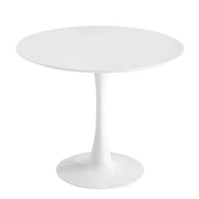 LÚZETE - TAVOLO SAN ANTONI Ø90 CM BIANCO