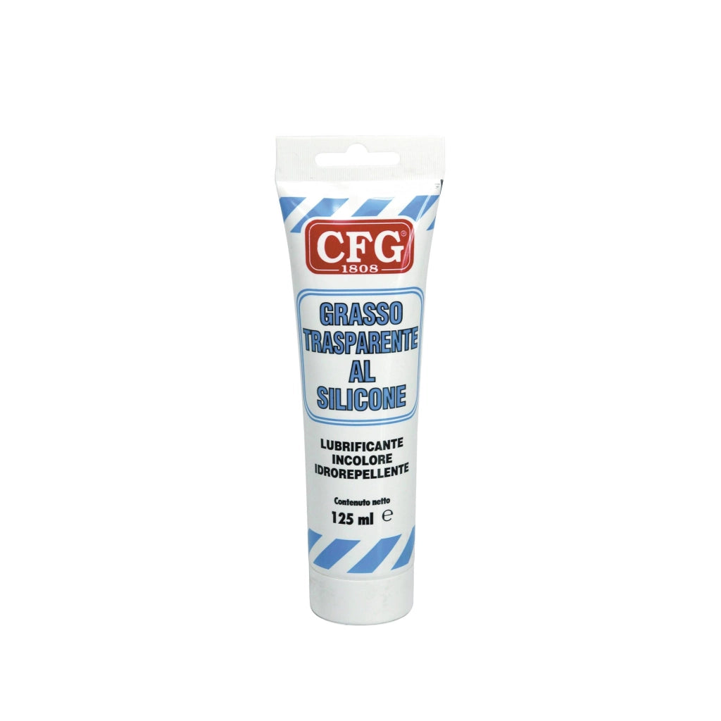Grasso trasparente al silicone 125 ml