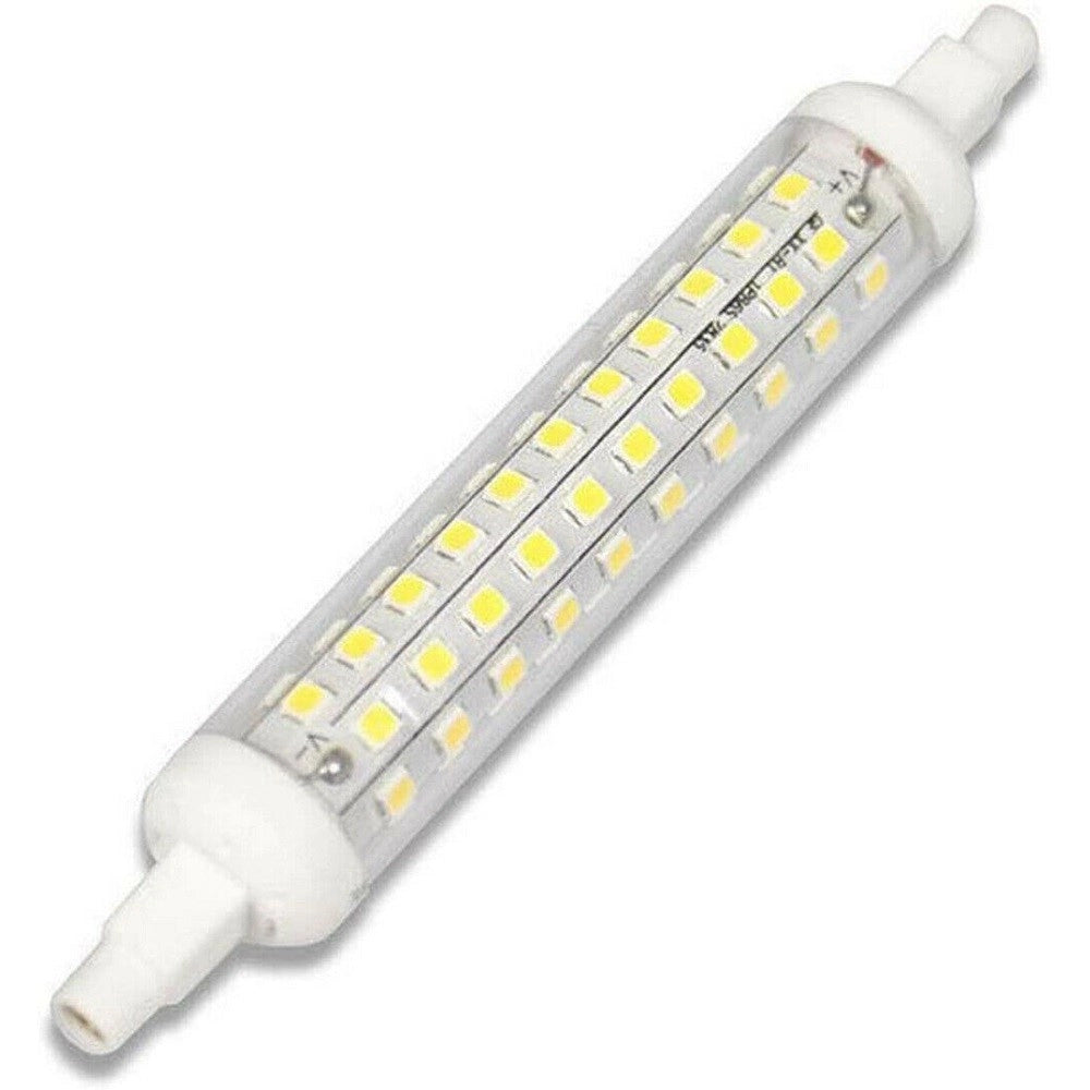 Trade Shop - Lampadina Led Smd R7s 10 Watt Lampada Fari Luce 6500k 3000k 4000k 1100lm - -bianco Freddo      -