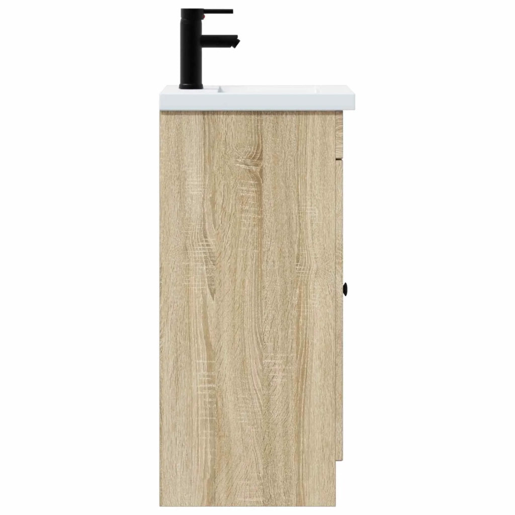 Mobile da bagno con lavabo Rovere Sonoma 42 x 40 x 84,5 cm 890056