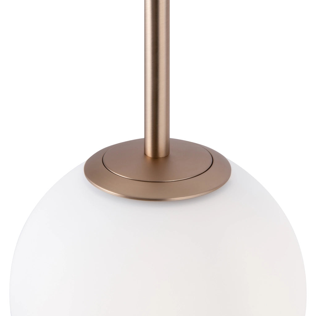 Maytoni Lampadario Minimal Basic Form 5 luci E14 bianco oro metallo vetro