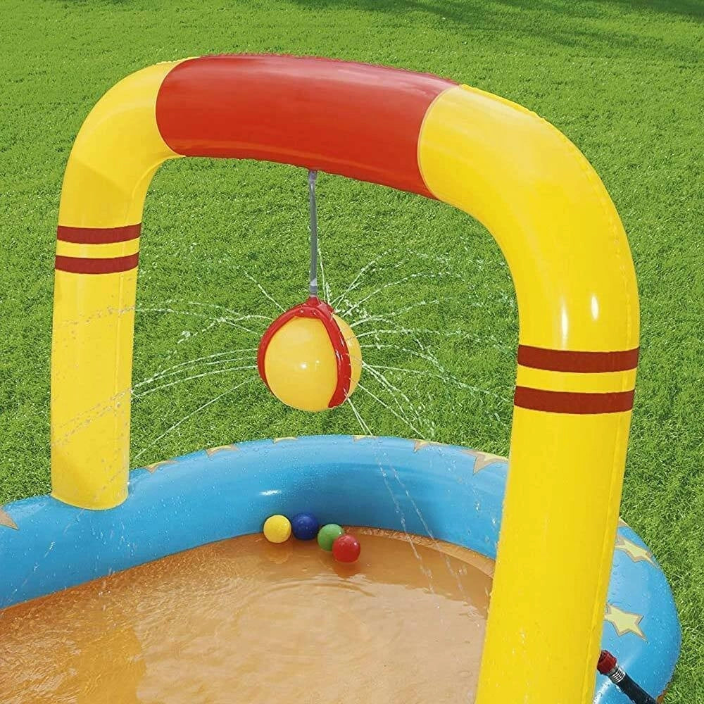 Trade Shop - Piscina Gonfiabile Play Center Piccolo Campine Bambini 435x213x117cm Sport 53068 -