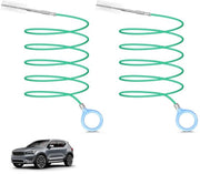 Set di spazzole per pulizia di dadi di tetto, set di spazzole per tubi di dadi di tetto, spazzola per pulizia auto, lunghezza extra, spazzola per pulizia flessibile, adatta per auto, tetto mobile, serbatoi di carburante, frigoriferi