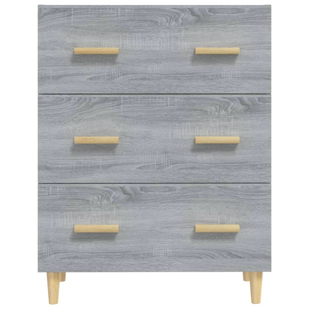 Buffet credenza cassettiera armadio mobile contenitore organizer cucina soggiorno salotto Sonoma 70 x 34 x 90 cm legno ingegnerizzato grigio 02_0036510