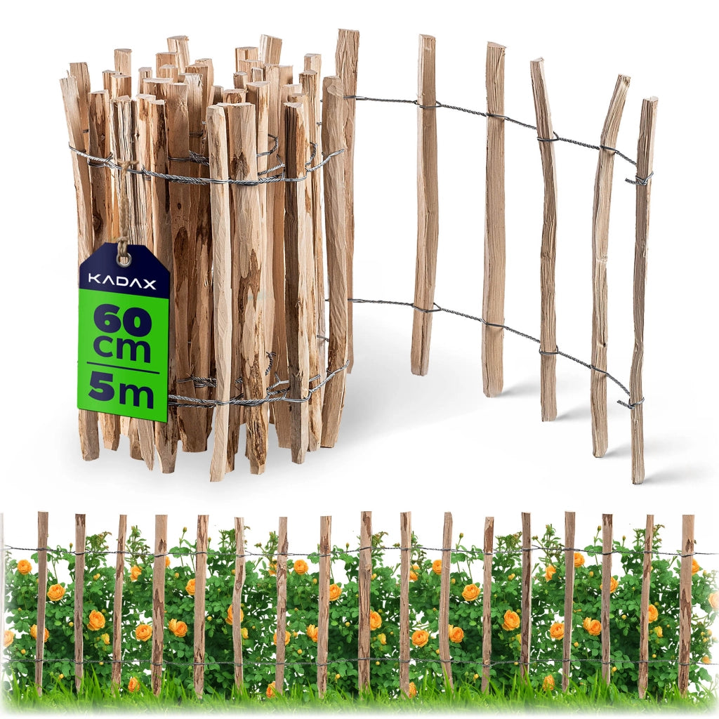 Recinzione protettiva avvolgibile KADAX Hazel Stacket Fence 500x60 7-9cm