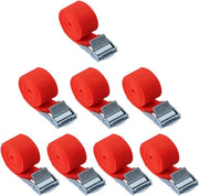 Set di 13 cinturoni di acciaio inossidabile regolabili da 1 m di lunghezza e 25 mm di larghezza con chiusura a clip, ideale per l'installazione di telai di motocicli e altre applicazioni