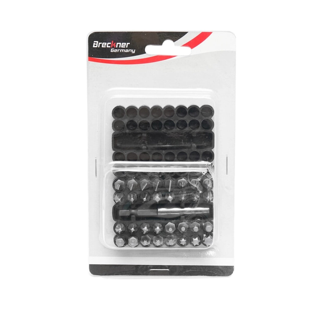 Set punte 33 pezzi Set di Punte per cacciavite con prolunga portapunta Breckner Germany