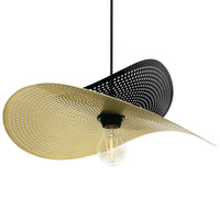 Lampada Da Soffitto APP1471-1CP Black/gold