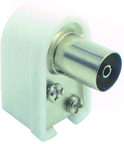 PRESA COASSIALE TV A SQUADRA Ø mm. 9,52 10.00 pz