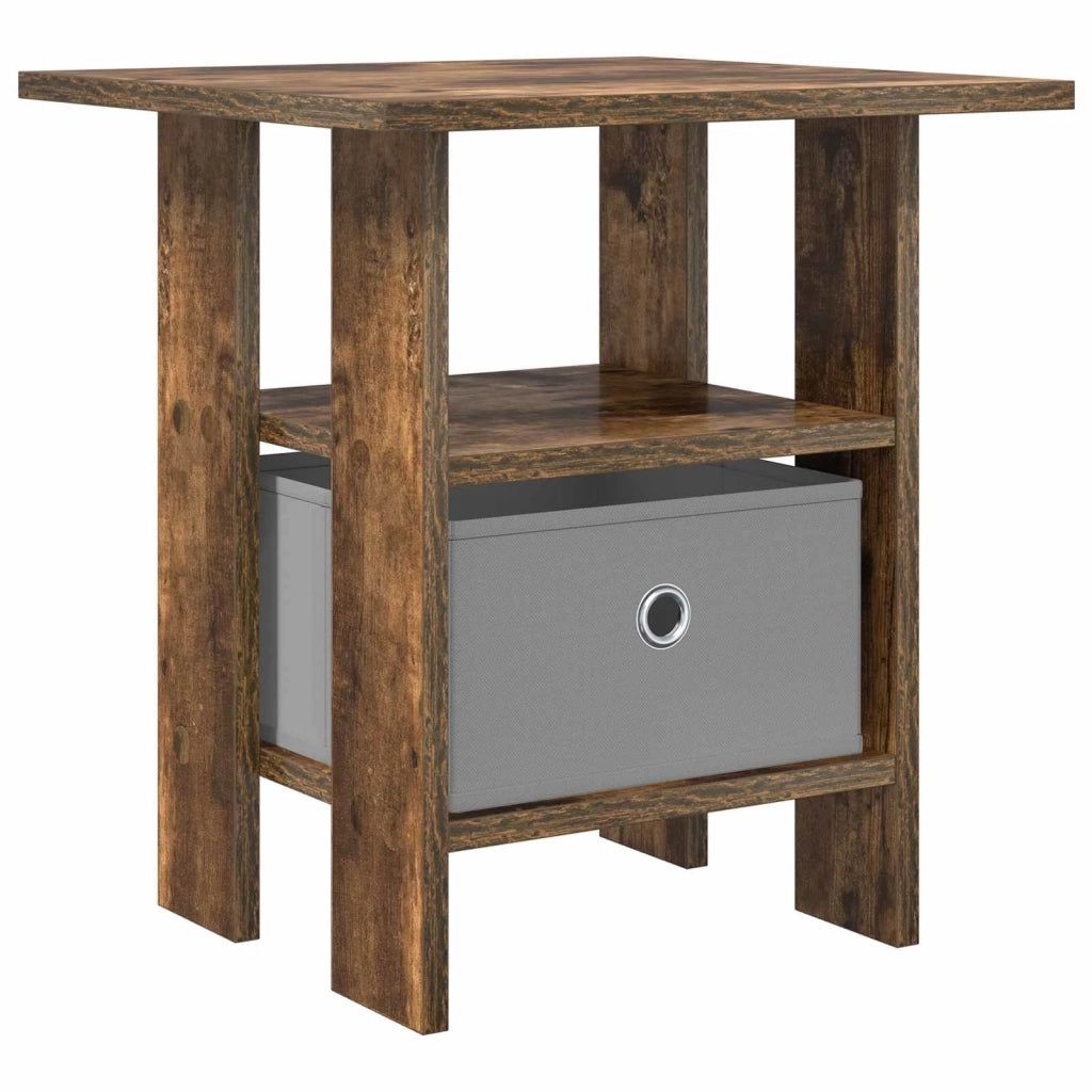 Comodino Rovere fumé 41 x 40 x 45 cm Legno multistrato