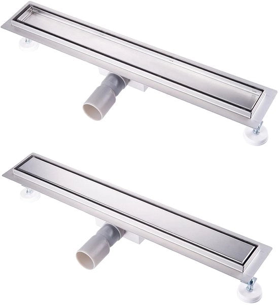 Douchegoot con chiusura - acciaio inox - multifunzionale