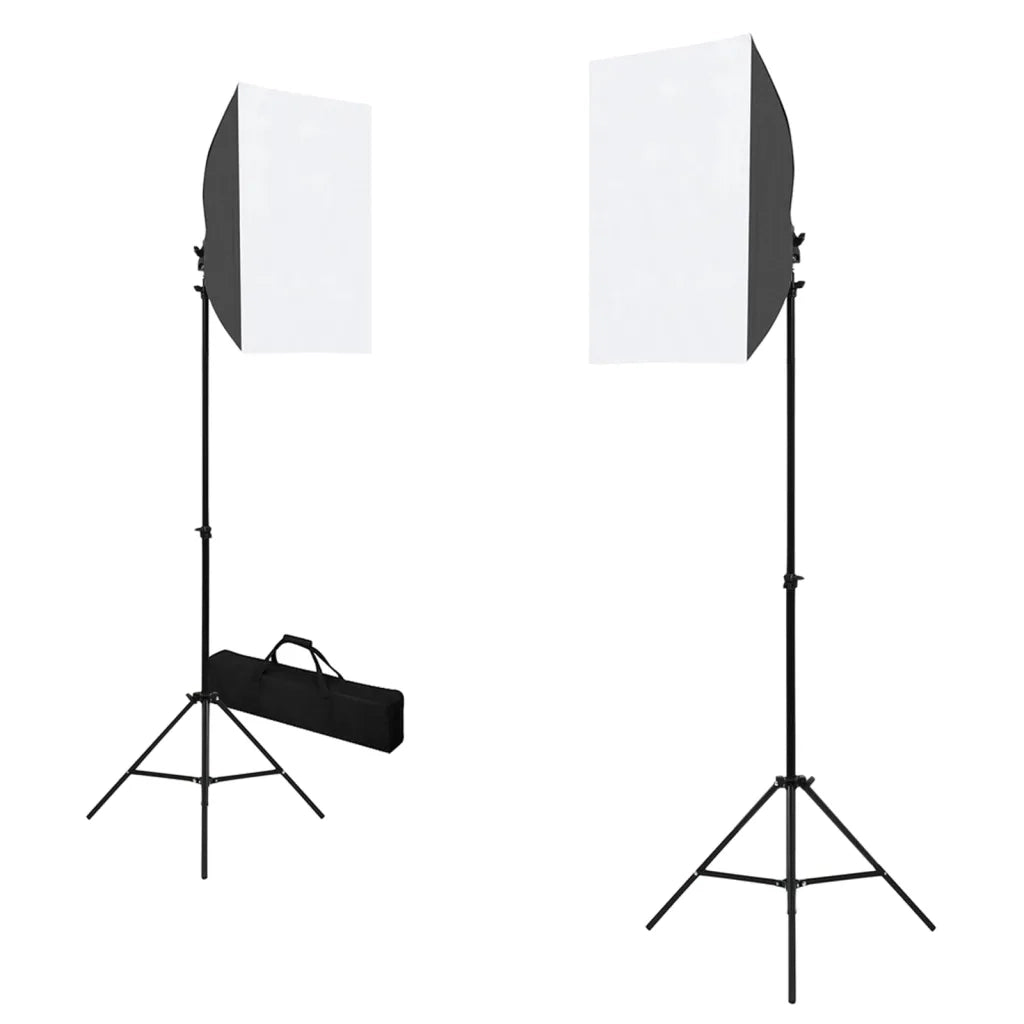 Kit per Studio Fotografico con Luci Softbox e Fondali CFW5514233