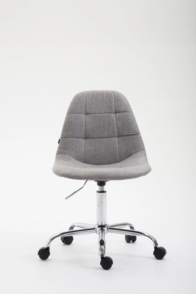 Sedia da ufficio REIMS in tessuto grigio