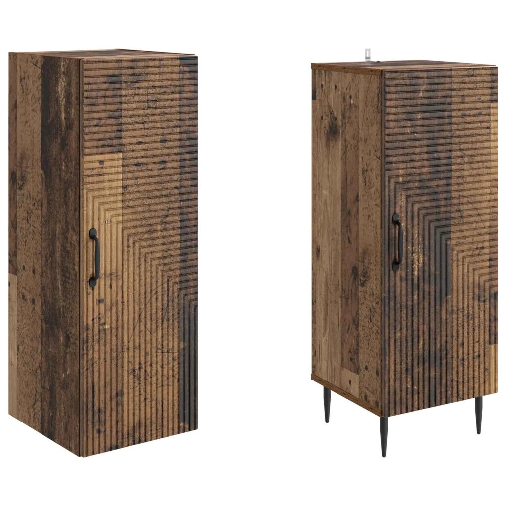 Set di armadi 2 pcs Legno antico 33 x 34,5 x 89,5 cm 3416635