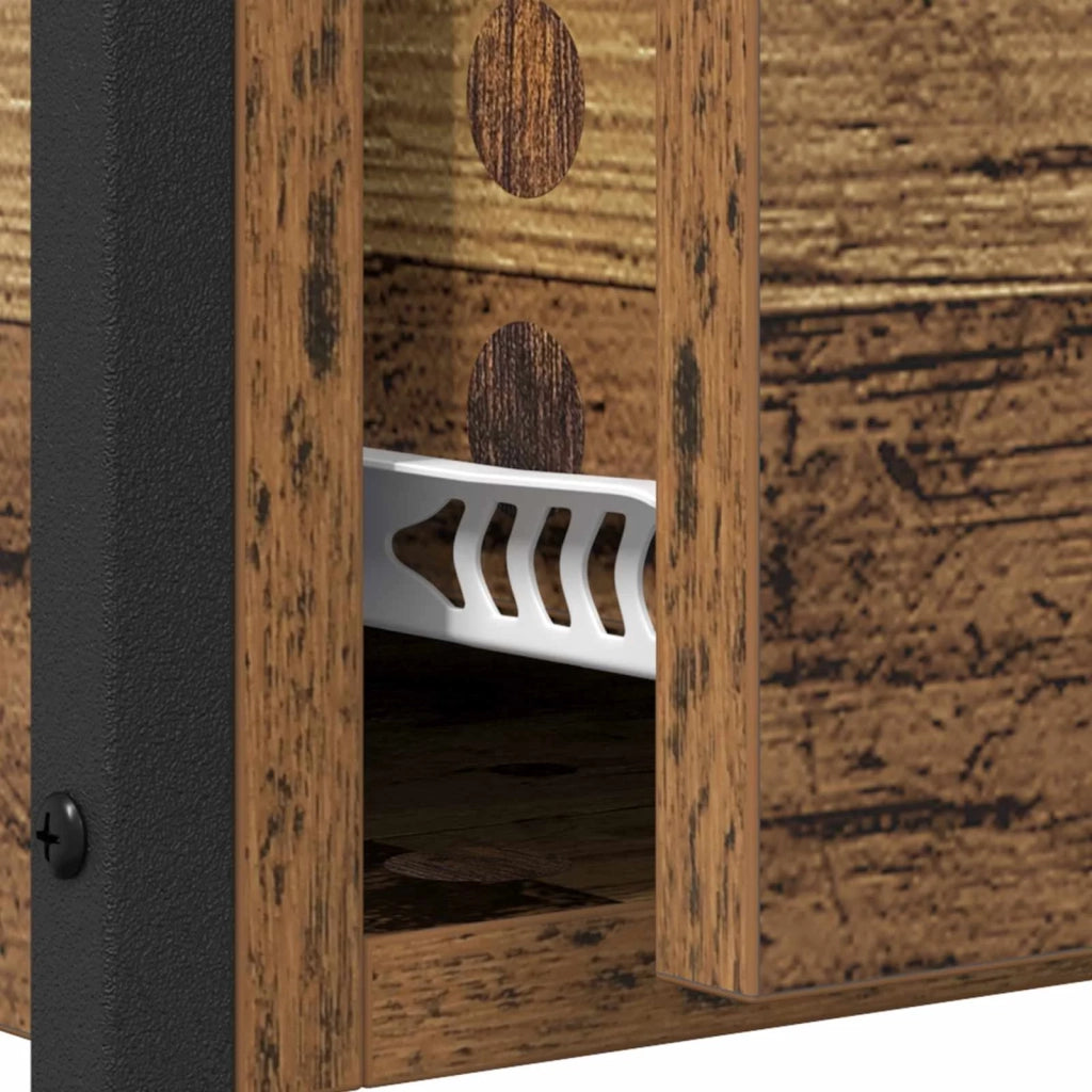 Tavolo consolle con cassetto Legno vecchio 100 x 40 x 75 cm
