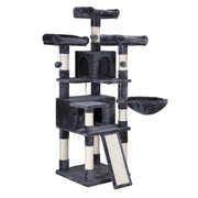 Torre gioco per gatti XXL 168 cm grigio antracite 12_0003919