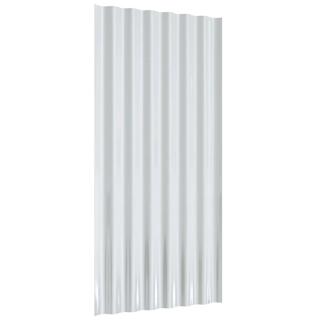 Pannelli Tetto 36 pz Acciaio Zincato 80x36 Antracite CFW3361230