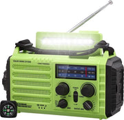 Radio di Emergenza Solare - Radio per Campeggio e Survival - Batteria Portatile - Lampada da Torcia - Energia Solare