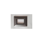 Trade Shop - Placca Placchetta Placchette Compatibili Per Serie Axolute Bticino Colorate Sq - Cromo Satinato -7 Fori     -