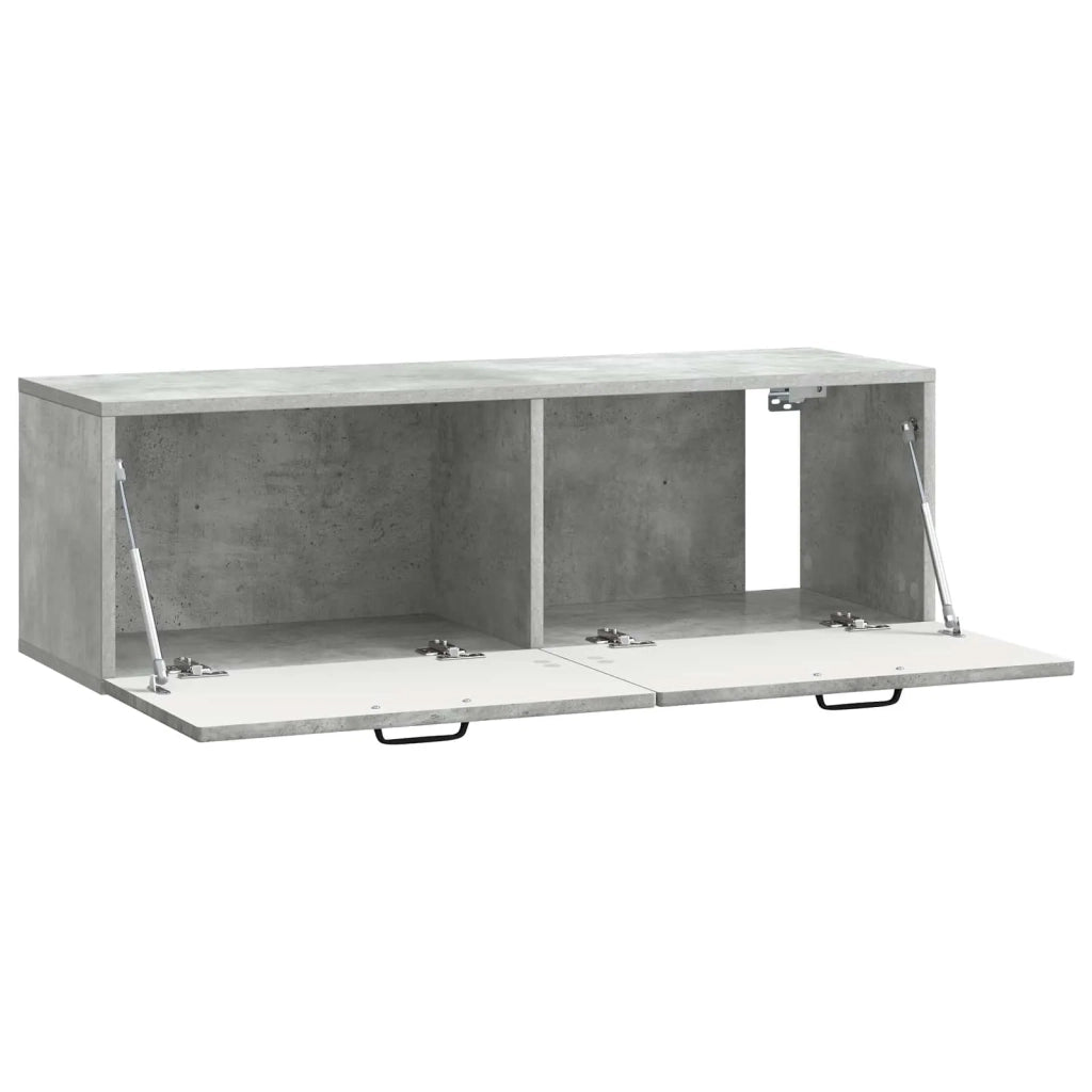 Mobile Porta TV da Muro Grigio Cemento 98 x 31 x 30 cm