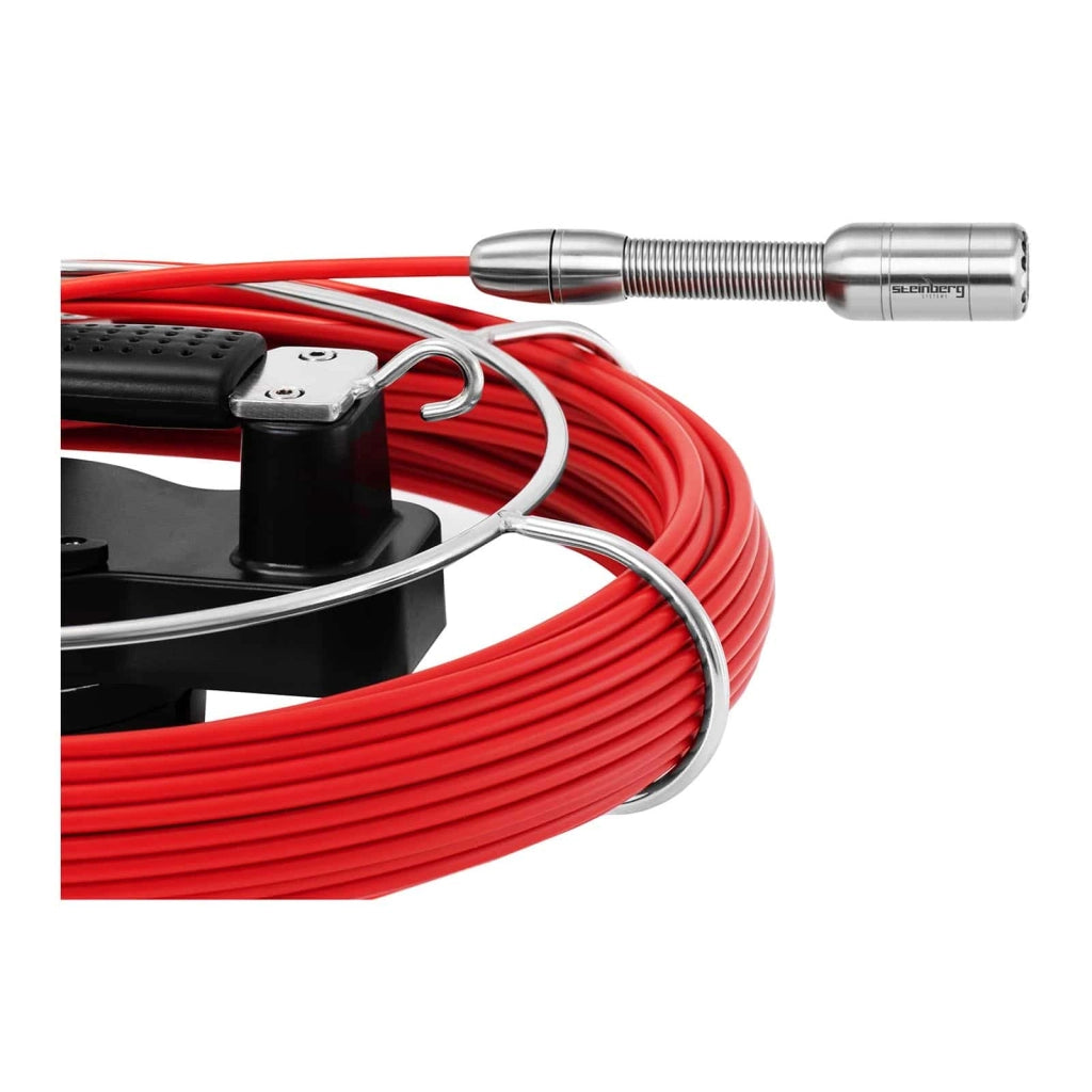 Telecamera per ispezione tubazioni 30 m 12 LED schermo da 7 pollici 14_0005469