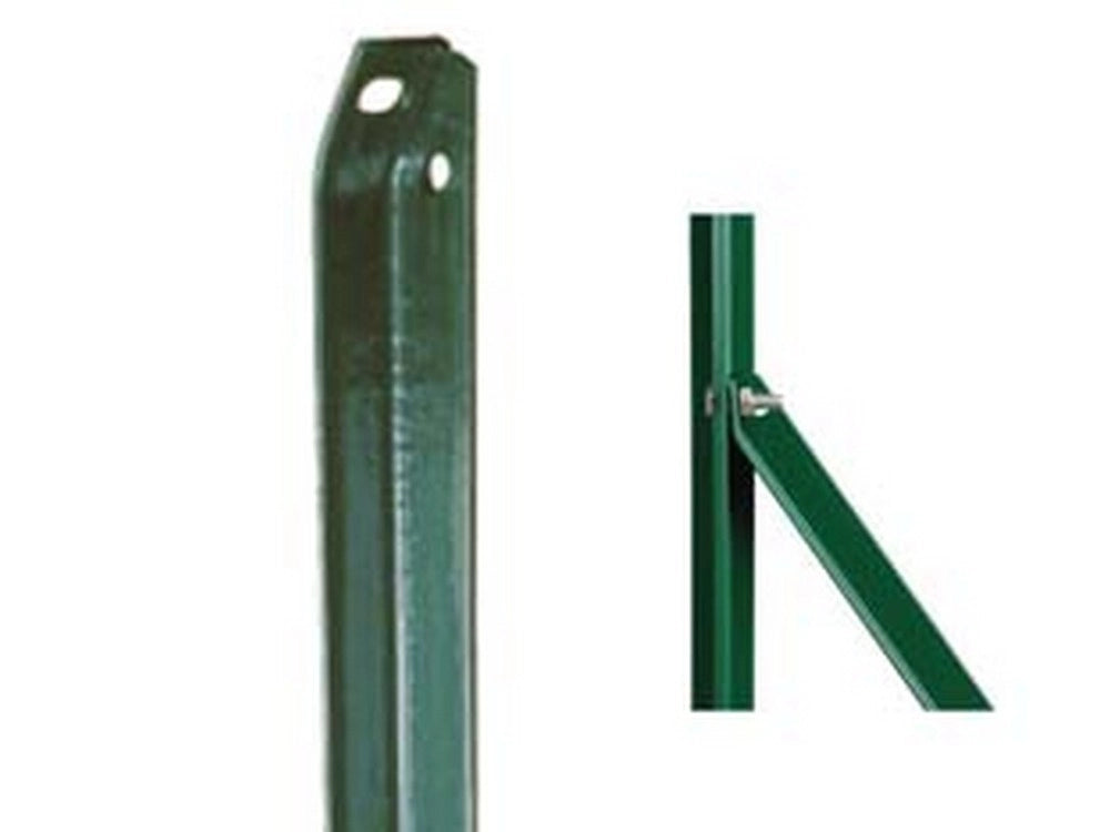 10pz saetta ad "l" in ferro plastificato - mt.1,20 - kg.1,20 cod:ferx.fer392235