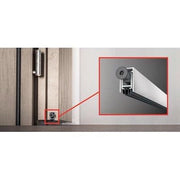 PARAFREDDO SOTTOPORTA A GHIGLIOTTINA REGOLABILE  ALLUMINIO MM 13X28 CM 113