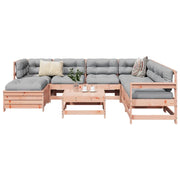 Set Divani da Giardino 8 pz in Legno Massello Abete Douglas 3250574