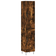Buffet credenza cassettiera armadio mobile contenitore organizer cucina soggiorno salotto alto 34,5 x 34 x 180 cm legno ingegnerizzato marrone 02_0033216