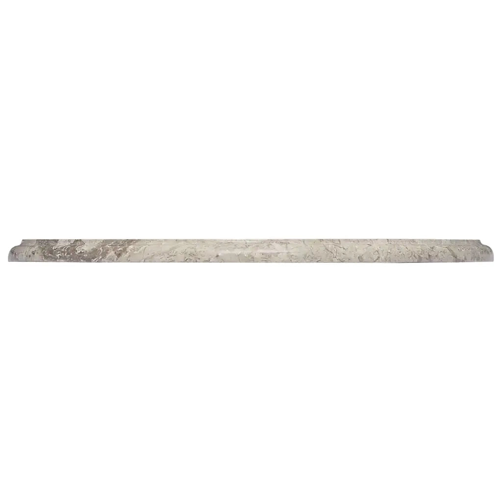 Dessus de table Gris Ø50x2,5 cm Marbre