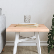 Piano per Tavolo 40x40x2 cm in Rovere Non Trattato Bordi Vivi 363860