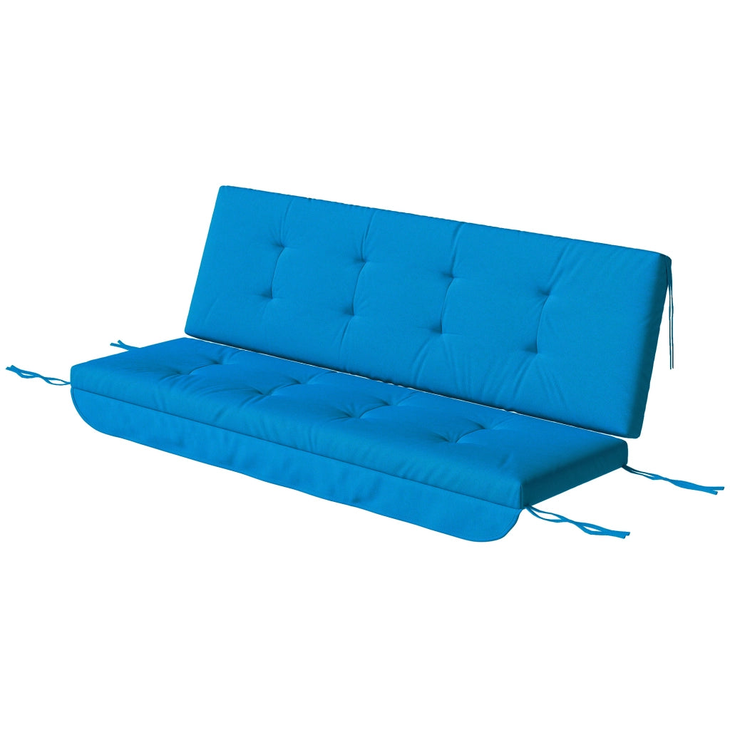 Set Cuscini per Altalena Giardino 170 cm ¨C zephmum ¨C Blu