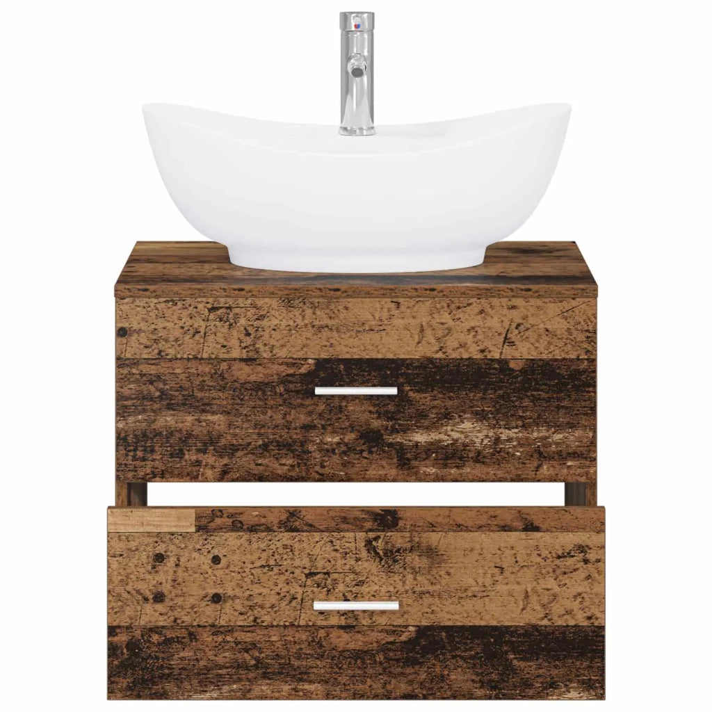 Set di mobili per il bagno Legno antico Legno ingegnerizzato 3404404